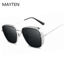 Солнцезащитные очки в стиле ретро, стимпанк мужские брендовые дизайнерские паровые Панк Пластиковые Новые солнцезащитные очки для мужчин и женщин UV400 Gafas de Sol