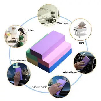 

Multi-Functional Cleaning Cotton Car Wash Sponge Car Cleaning Brush Water Absorption Easy To Dry Detail clean Handheld tool