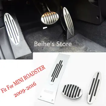 

Car Alloy Accelerator Gas Brake Footrest Pedal Plate Pad Cover Fit For Mini Roadster