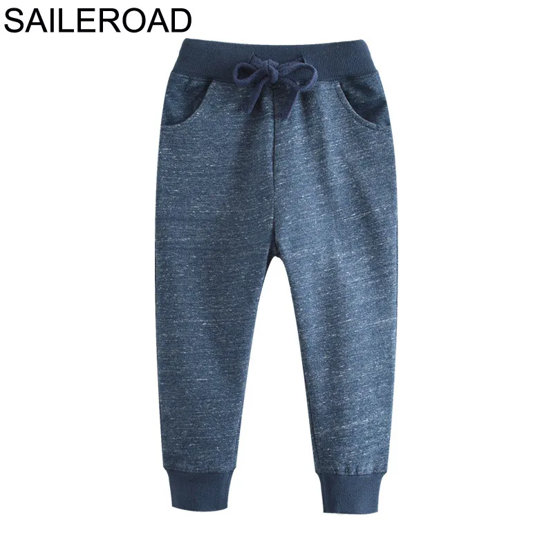 SAILEROAD/милые штаны для девочек в стиле пэчворк; Детские повседневные штаны; осенние розовые детские длинные леггинсы; брюки для детей 6 лет - Цвет: 7003 same picture