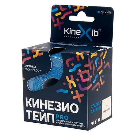 Kinexib Кинезио-тейп Pro синий |