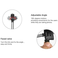 Selfie Stick Self-timer Artifact Handheld Telescopic Bracket Adapter Edge Monopod Selfie Stick For Gopro Action Camera - Image 4