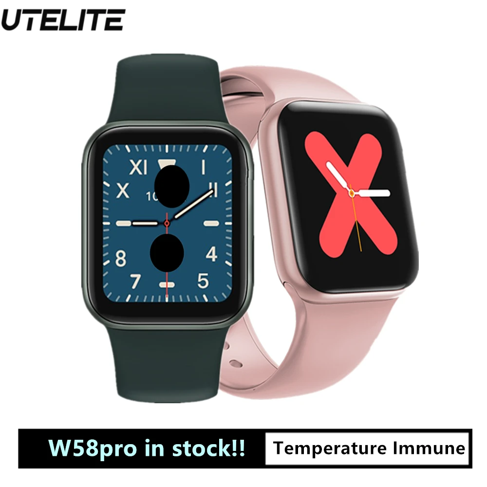 UTELITE W58pro Смарт-часы женские температурный иммунный монитор мужские часы