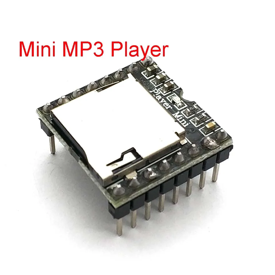 Плата декодирования голоса DFPlayer мини модуль MP3 плеера TF карта U диск вход