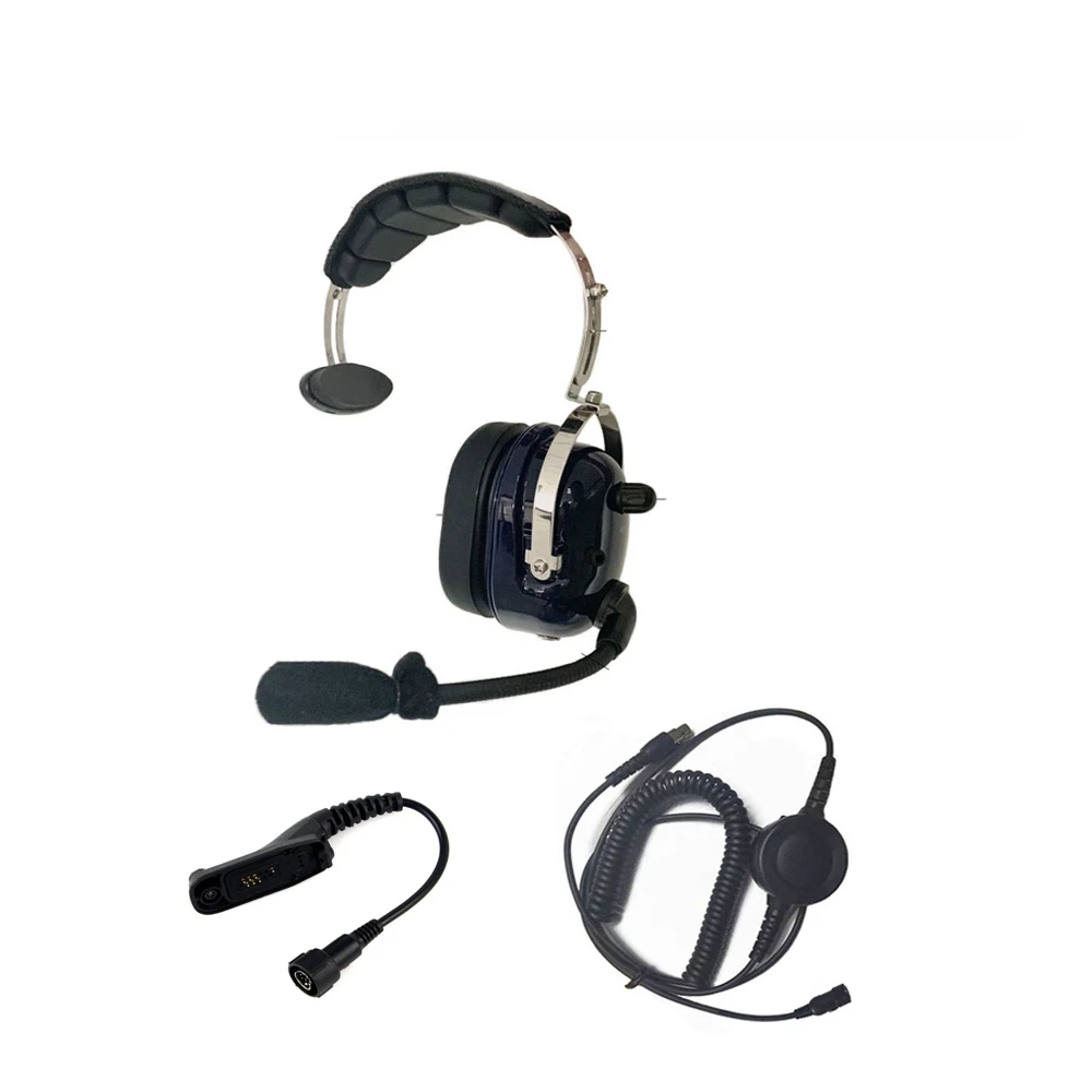 Walkie Talkie Headphone, Noise Cancelling Headset, Motorola DP3400, DP4801, APX7000, XPR6500, XPR6550, XPR7000, XiR P8200