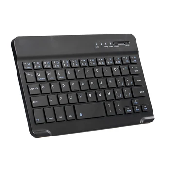 

Universal 7-inch Wireless BT 3.0 Keyboard Mini Ultra-slim BT Keyboard for Tablet Smartphone Support iOS Windows Android Systems
