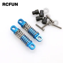 Amortisseurs en métal pour Wltoys 1:28 K989 43 pièces de mise à niveau de voiture anti moustiques K969 K979 K999 P929 2 pièces