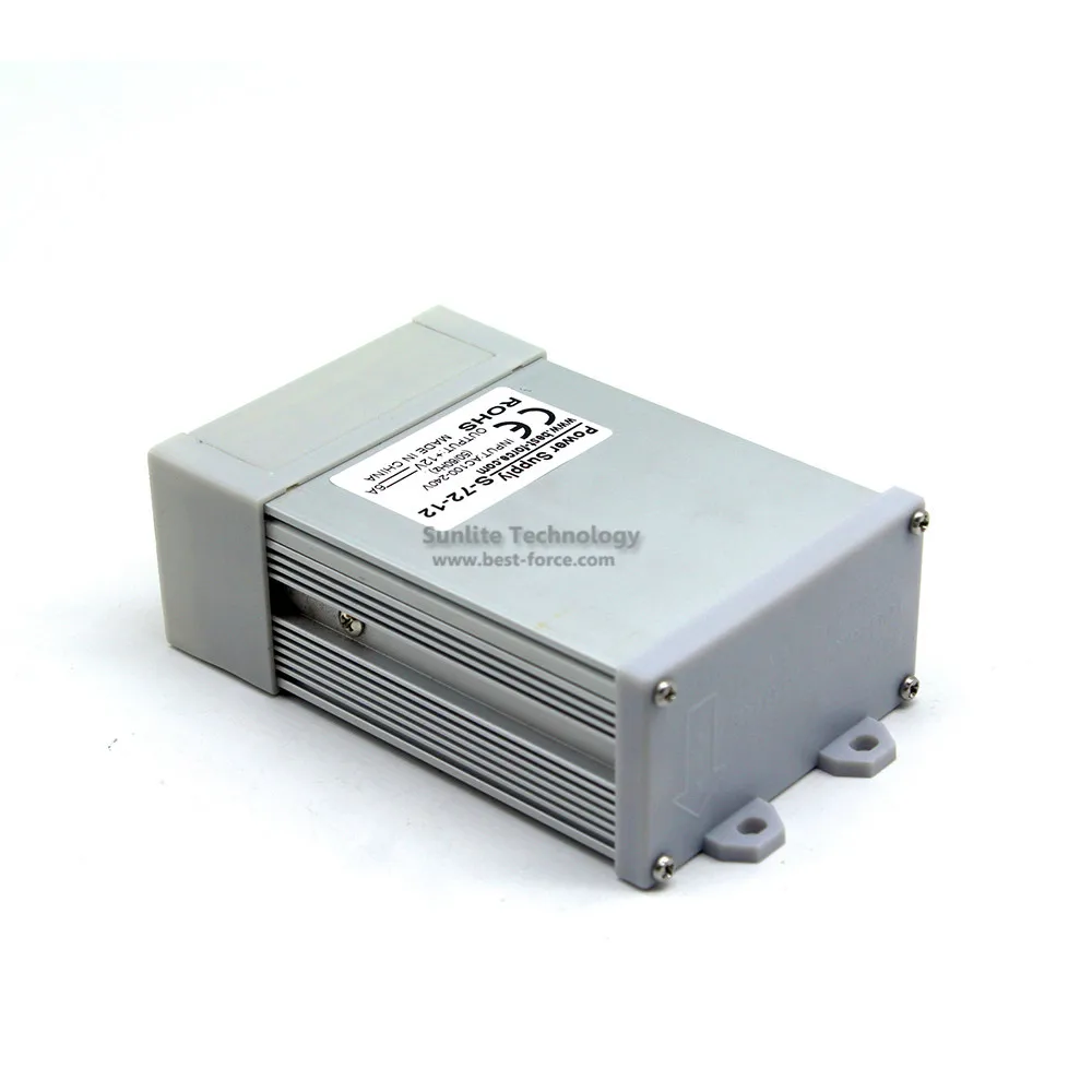 DC12V 8.5A 100 Вт непромокаемый переключатель питания 220 В 110A AC DC 12 В Источник питания трансформатор для светодиодный настенный светильник