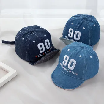 

Baby Hats Boys Girls Children Casual Caps Hats Child Sun Protection Fashion Solid Color Holiday Travel Head Wear