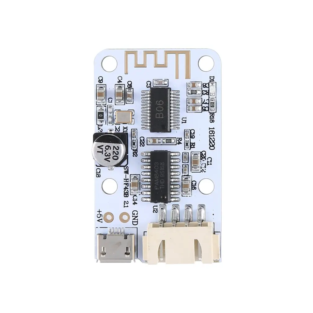 

Power Amplifier Board Mini Audio Digital Amplifier Board Usb Powered Receive Digital Power Amplifier Hf43B