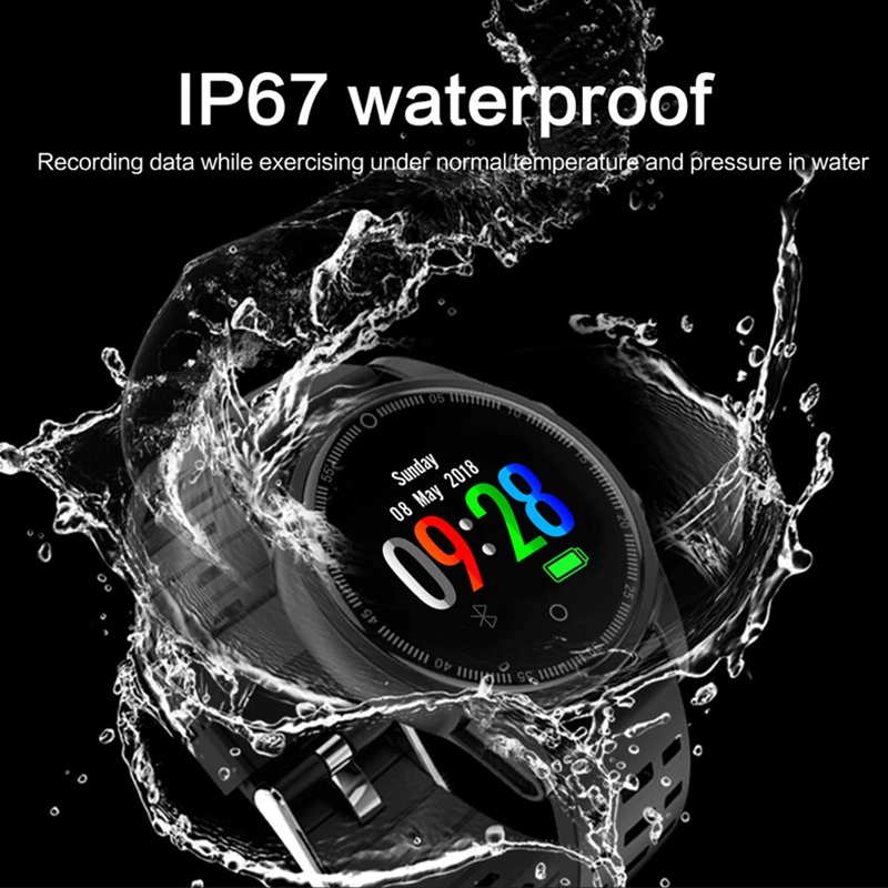 Robotsky 2.5D ips Смарт часы R13 Pro Водонепроницаемый Мути спортивный режим монитор сердечного ритма во время сна кровяное давление Smartwatch Браслет