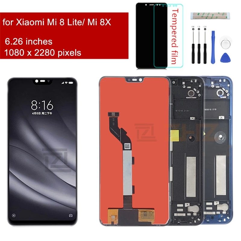 For Xiaomi Mi 8 Lite Lcd Display Touch 