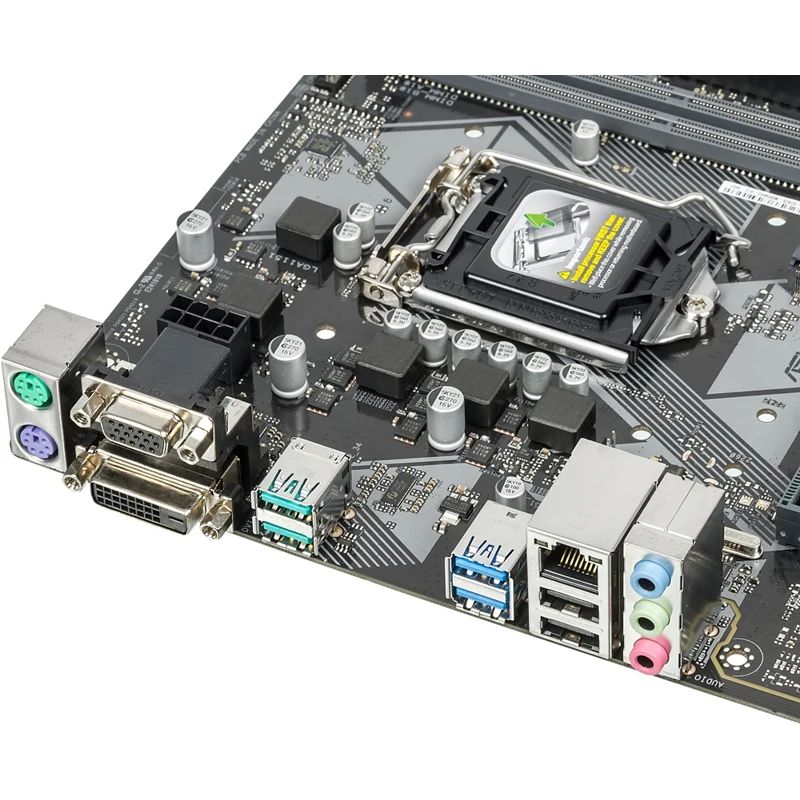 Материнская плата Asus PRIME B360M-K Soc-1151v2 Intel B360 2xDDR4 mATX AC`97 8ch(7.1) GbLAN+VGA+DVI