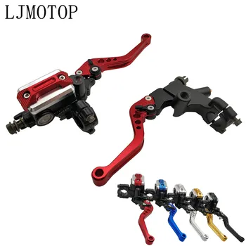 

22mm Motorcycle Brake Clutch Levers Cable Clutch Reservoir For yamaha R6 YZF-R6 yzf-r6 fz16 TMax500 tmax-500 XT600 E Accessories