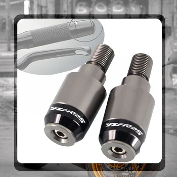

For Yamaha YZFR-25 YZFR25 YZF R25 CNC Aluminum Motorbike Accessories End Plug Slider Motorcycle Handlebar Grips Ends Caps Cover