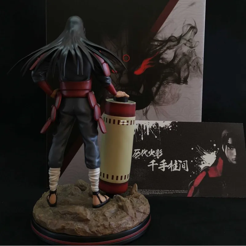 1" Статуя Наруто Sarutobi Hiruzen бюст Senju Hashirama полная длина портрет Senju Tobirama анимационная фигурка GK игрушечная коробка 30 см V339