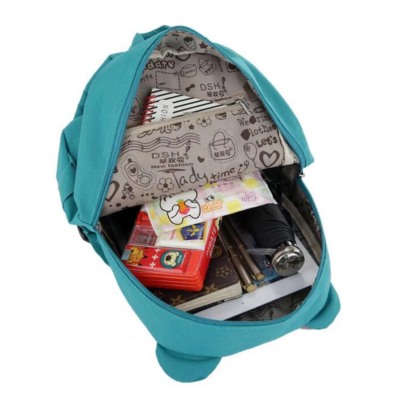 2017 милый школьный рюкзак с изображением медведя из мультфильма для детей