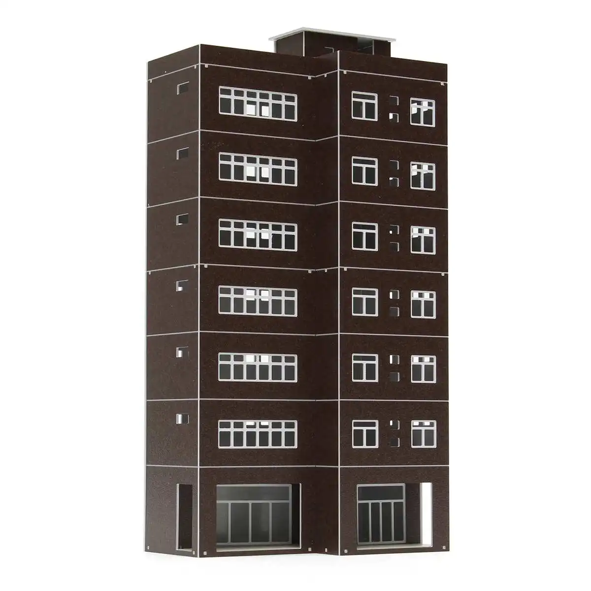 

Plastic Skyscraper Building Model Toy Sand Table Scene Assembling House Children DIY Model Building Toys Crafts