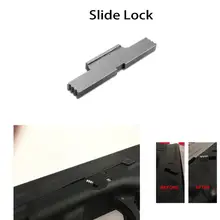 

Silvery Stainless Steel Extended Glock Slide Lock Lever For ALL Glock Models