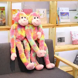 Плюшевая игрушка 2019 новая горячая распродажа цвет длинный хвост плюшевая обезьянка Huggable роскошный пушистый Snuggie Critter мягкая игрушка j1008