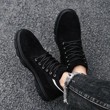 

sports mens leisure casual 2020 breathable sneakers causal mens sport hot Casual for men flat man fashion new black boots Mens