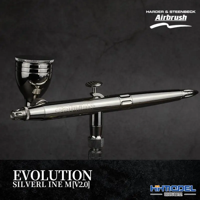 Harder&Steenbeck 126123 Evolution Silverline 0.4mm Airbrush