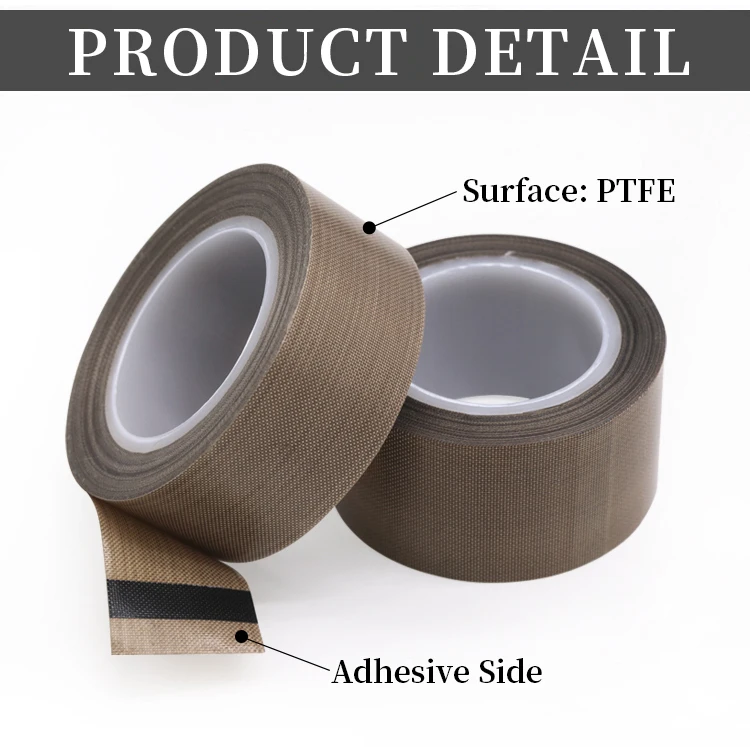 Logo Termoadesivo Autoadesivo - Resistente Alte Temperature, Perfetto Per Sigillature Sottovuoto Nastro Teflon PTFE - Foto 5