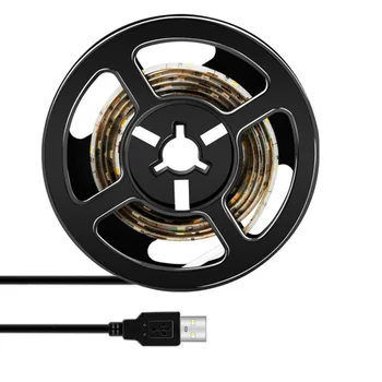 

Waterproof LED Touch Sensor Strip Light Good Transmittance Uniform Lighting Cabinet Bed Lights Flexible 5V Lamp Tape