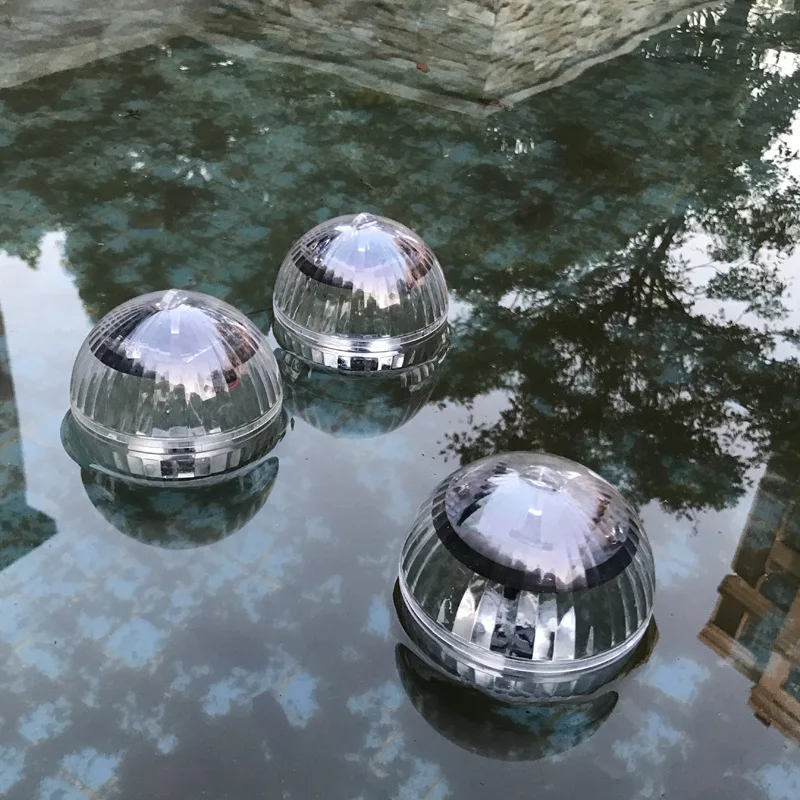 Piscina à Prova Luz da Noite de Flutuação Luz de Discoteca Luz de Natal Dwaterproof Água Energia Solar Multi Cor Mudando Zwembad Verlichting Led 2 Luzes subaquáticas