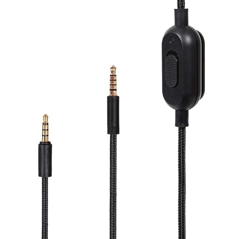 Portable Headphone Cable Audio Cord Line for Lo gitech GPRO X G233 G433 HyperX Cloud Mix Cloud Alpha Earphones Headset