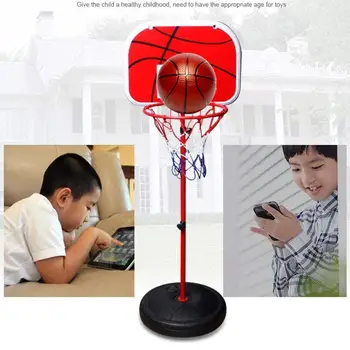 

Basketball Stands Height Adjustable Kids Basketball For Boys Set Hoop Accessories Toy Goal Training Basketball Practice B1O6