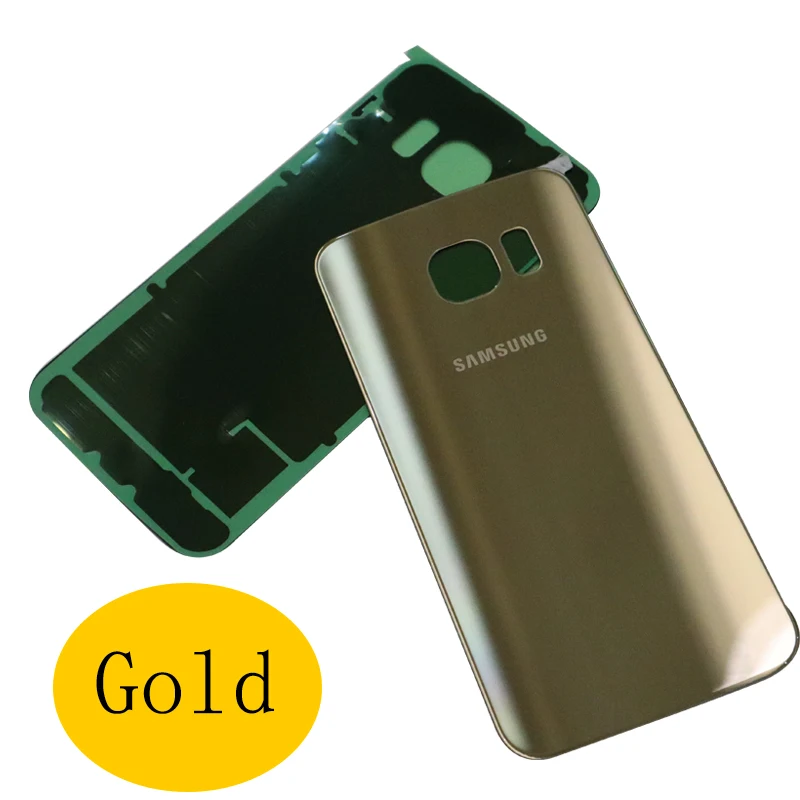 Чехол для Samsung Galaxy S6 Edge / Plus оригинальная новая задняя крышка 3D стеклянный чехол