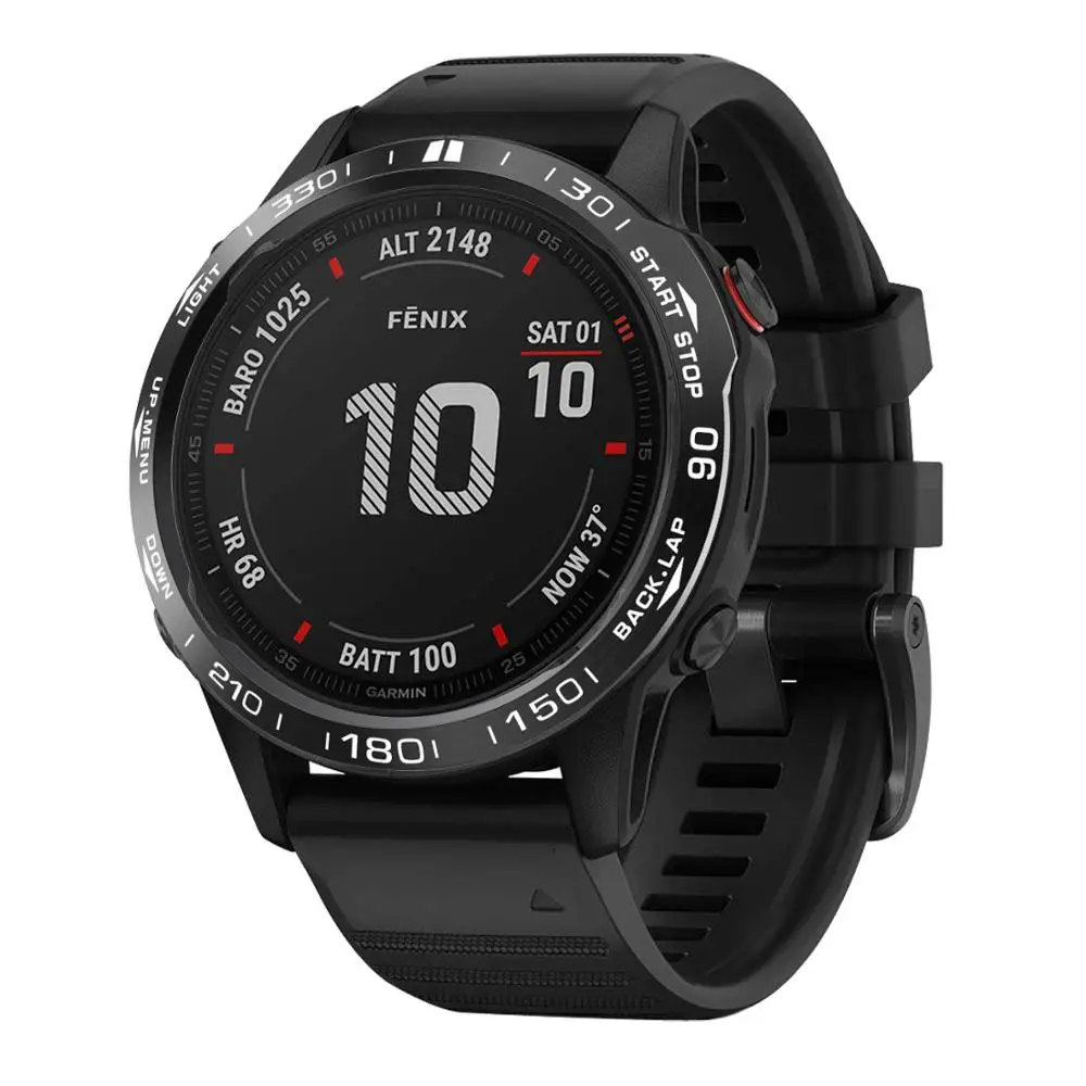 Premium Metal Bezel Cover Protector for Smartwatch Anti-Scratch Accessory
