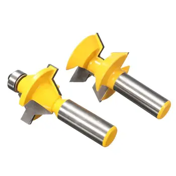 

Workshop Router Bits Cutting Set Kit 1/2 Shank Groove Woodworking Chisel