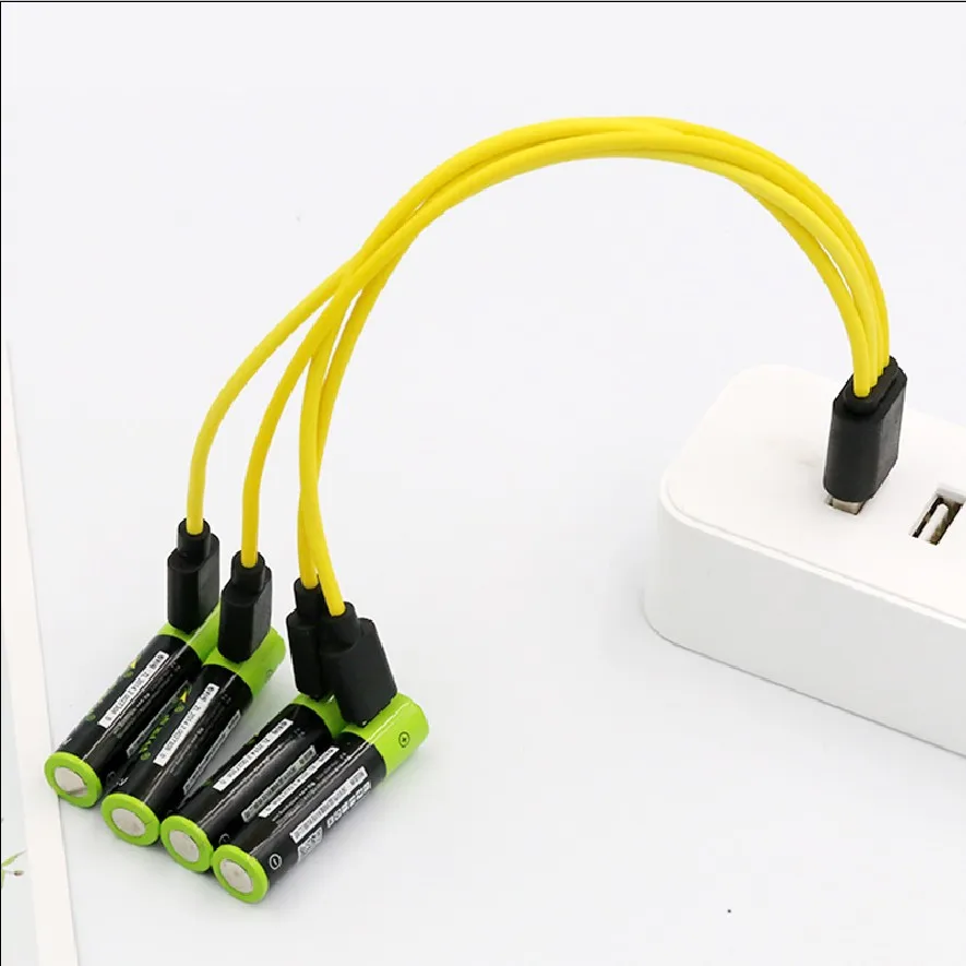 ZNTER 900mwh 1 5 V USB AAA 600mAh литий полимерный ионный аккумулятор usb 2 часа Быстрая зарядка| |