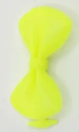 fluo AHKUCI/силиконовые шнурки с бантом; детские шнурки без галстука; Повседневные детские шнурки с бантом-бабочкой - Цвет: fluo