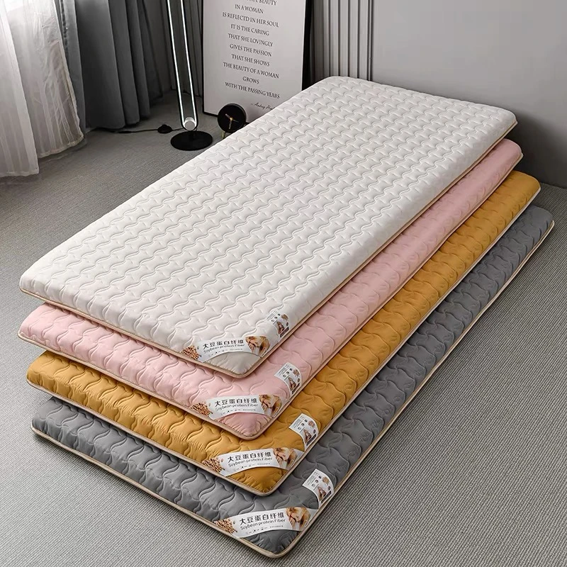 Mattress Elastic Cushion Home Foldable Soft Student Dormitory Single Double tatami Sleeping Pad Spring Autumn Mat air mattress latex mattress tatami mattress