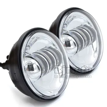 

4.5 inch Fog Lamps For Harley Sportster Hummer Night Train Hydra Glide Street Tour Glid LED Headlights Auxiliary Passing Lights