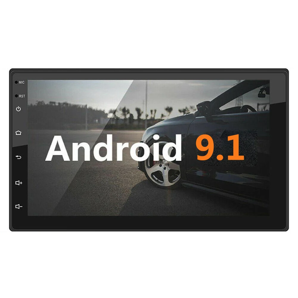 Универсальное Авто Радио Android 8,1/9,1 2 Din автомобильное радио 7 дюймов видео аудио стерео 2Din Bluetooth Mp5 Мультимедиа Gps Wifi 45
