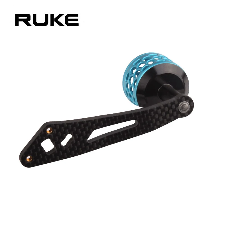 Рыболовная катушка RUKE рукоятка из углеродного волокна для Daiwa Abu и Shimano размер