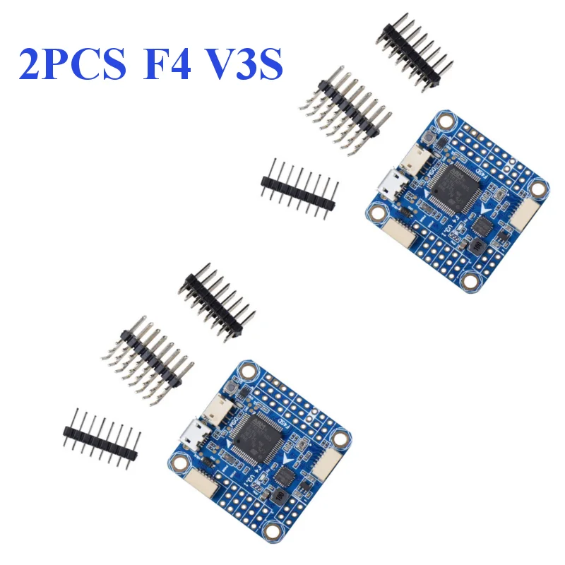2PCS F4 V3S 30,5x30,5 мм Omnibus F4 V3 F4 V3S LC Betaflight плата контроллера полета барометр OSD TF BN880 Квадрокоптер Радиоуправляемый Дрон FPV гоночный - Цвет: 2PCS F4 V3S