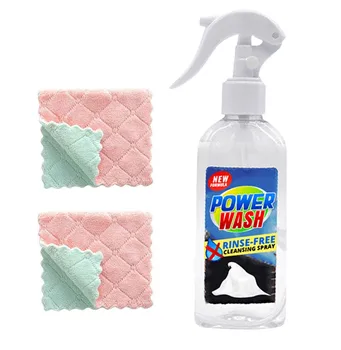 

Fast Cleaner Cleaning Cream Spray Multi-Purpose Rinse-Free Foam Cleaner Power Wash Car Washer Tablet 200ml