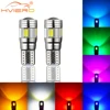 2X blanc Auto voiture clignotant côté lampe T10 Canbus 194 W5W plaque d'immatriculation lumière coffre Led aucune erreur Parking LED dôme liseuse ► Photo 1/6