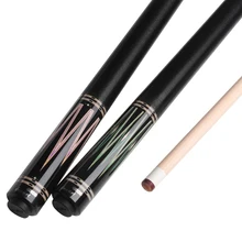 

series billiard pool cue stick kit Canadian maple shaft 13mm tip center joint fashionable digital engraving linen wrap