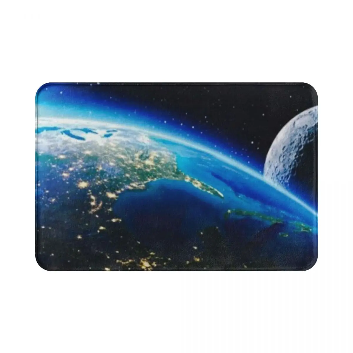Space Polyester Doormat Rug carpet Mat Footpad Anti-slip durable Front Room Corridor Kitchen Bedroom balcony toilet 40*60cm | Дом и сад