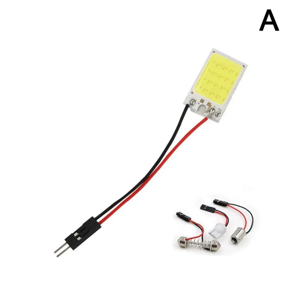 T10 C5W COB 16 24 36 48SMD белая автомобильная светодиодная парковочная панель для салона
