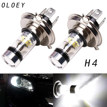 

2pcs Strong Penetration Car Fog lights H4 6000K High / Low Beam 20W LED Fog Light Drive Bulb White Light Kit