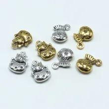10 шт. lucky cat, счастливая сумка кулон браслет ручной работы ожерелье для Аксессуары для ювелирных изделий