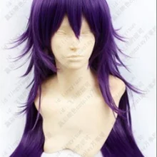 Горячие Magi Sinbad 80 см фиолетовый микс длинные Косплей прямой поворот Алиса парик