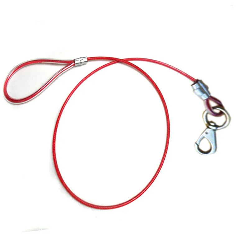 

Dog Large Lanyard Steel Wire Lanyard Traction Dog Small Dog Chain Large Dog Yeah Unscalable for Anti-Bite Dog